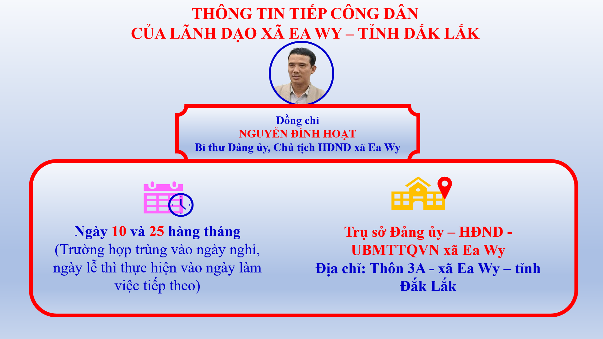 tiep dan Dang uy
